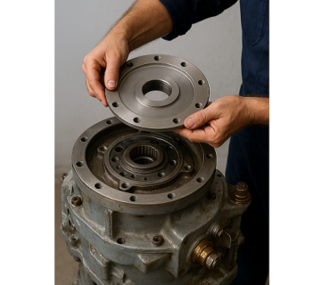 تعویض صفحات گیربکس دریایی